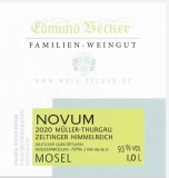 2020 Novum Müller Thurgau lieblich 9,5 Vol% Alk