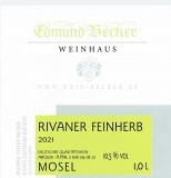 2021 Rivaner Qualitätswein, feinherb 10,5 Vol% Alk.