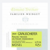 2021 Grauschiefer Riesling Qualitätswein trocken 11,5 Vol% Alk.