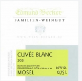 2021 Cuvée blanc Qualitätswein halbtrocken 11,0 Vol% Alk.