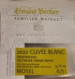 2022 Cuvée blanc Qualitätswein halbtrocken 11,5 Vol.% Alk.