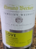2022 Love Kerner Qualitätswein lieblich 8,5 Vol% Alk.